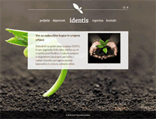 Tablet Screenshot of identis.si