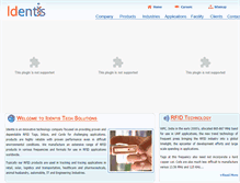 Tablet Screenshot of identis.in